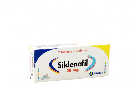 Sildenafil 50 Mg Caja x 4 Tabletas Und (Anglopharma)