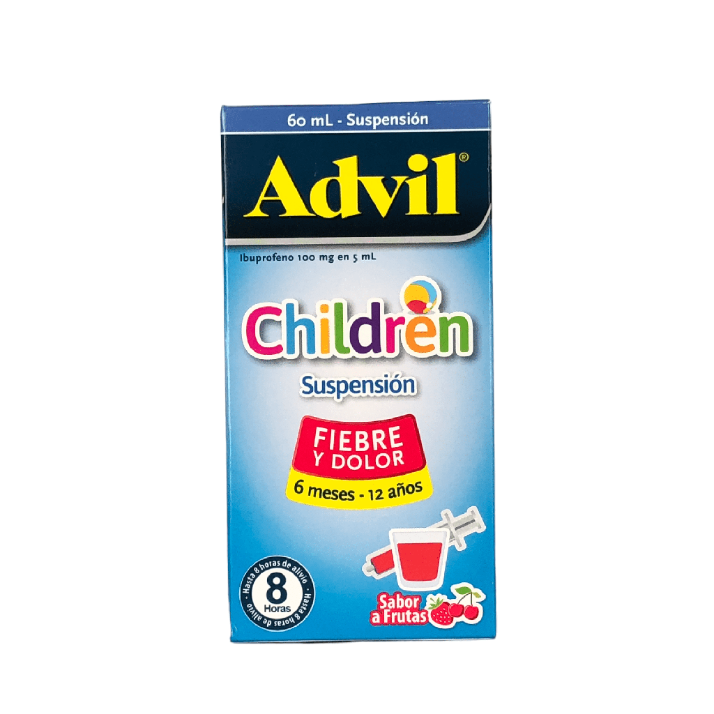 Advil Children (Ibuprofeno) Jarabe Frasco x 60 Ml (GSK)
