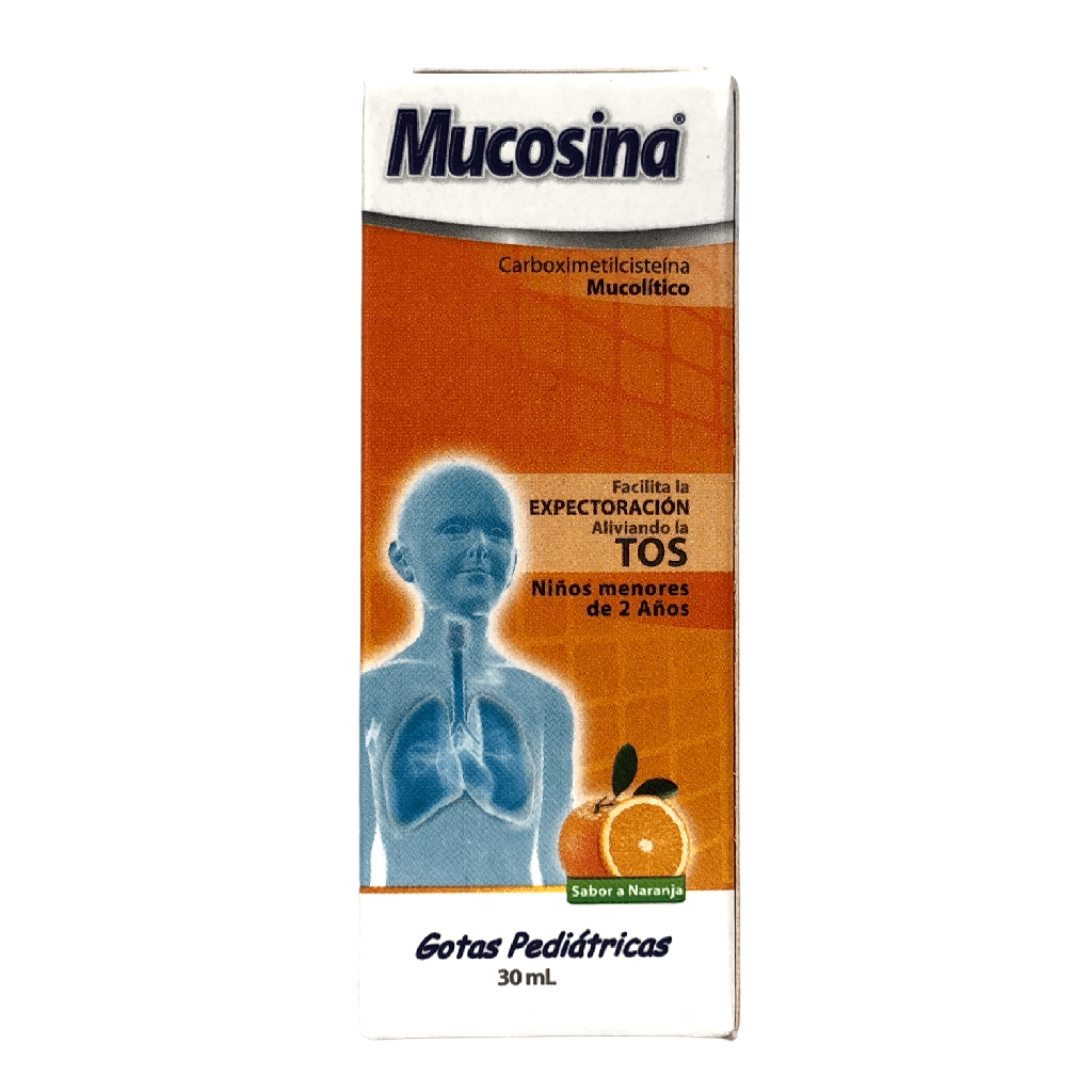 Mucosina (Carboximetilcisteina) Gotas Oral Frasco x 30 ML (GSK)