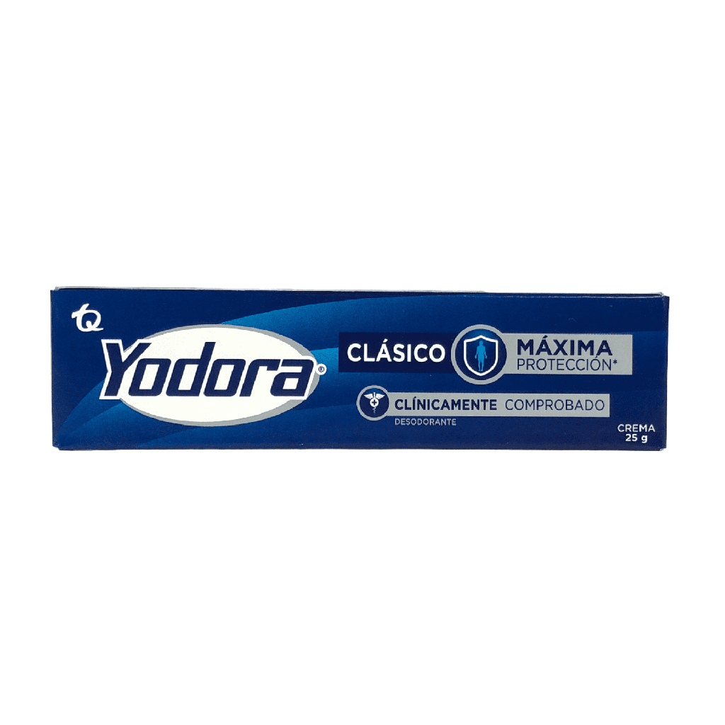 Yodora Clasico Crema Topica Tubo x 25 Gr Und (Tecnoquimicas)