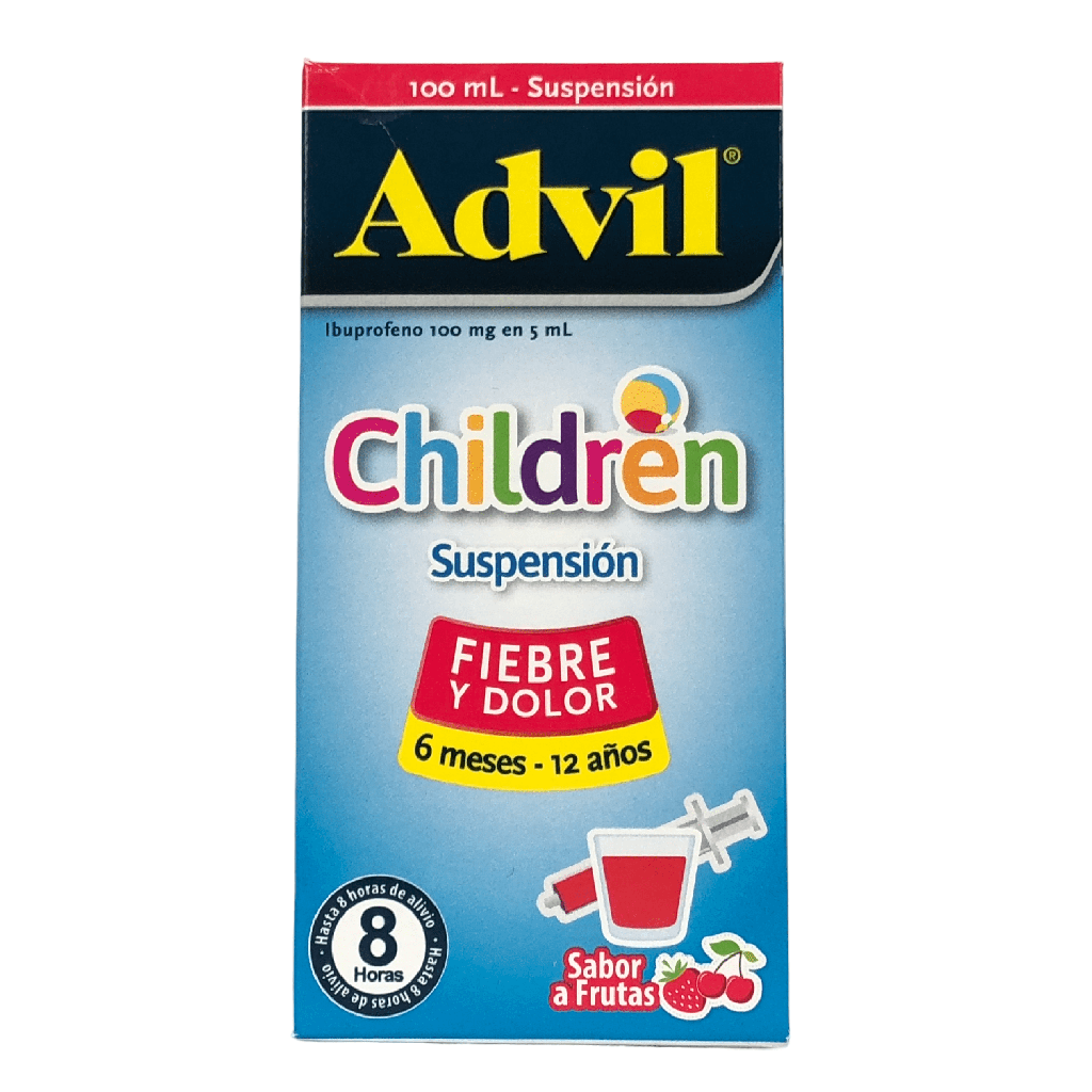 Advil Children (Ibuprofeno) Jarabe Frasco x 100 Ml (GSK)