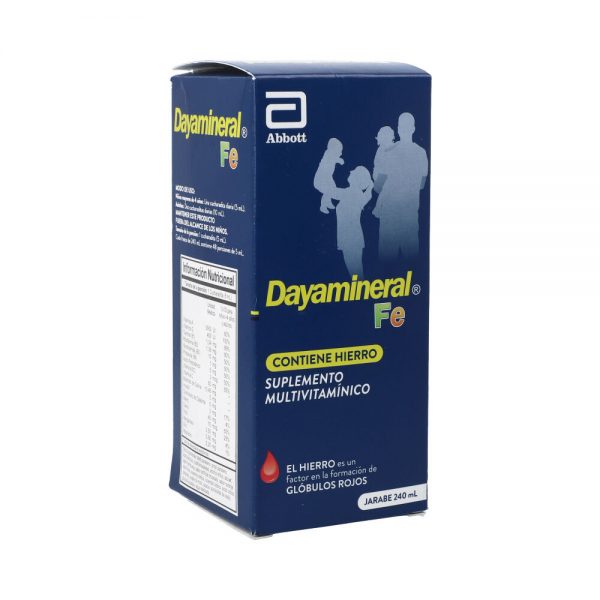 Dayamineral Fe (Multivitaminico) Jarabe Frasco x 240 Ml (Lafrancol)