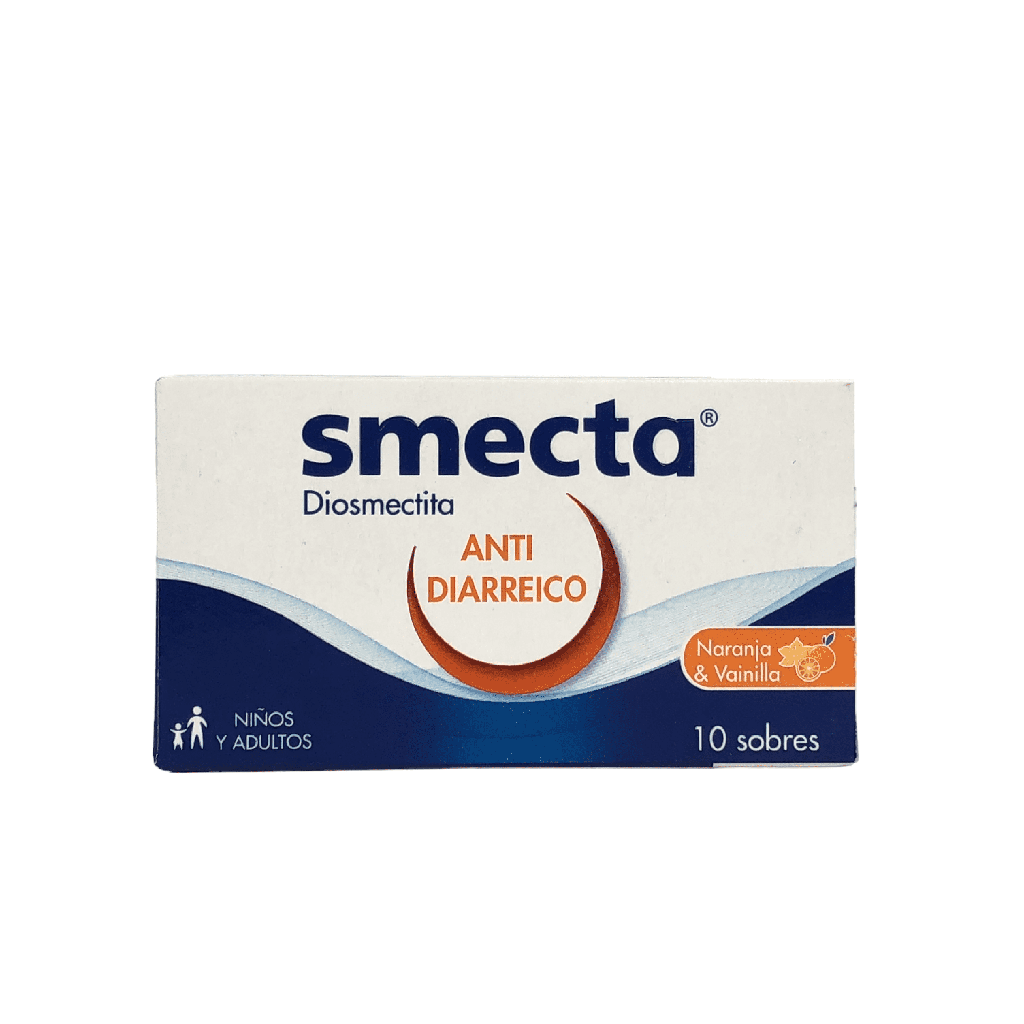 Smecta (Diosmectita) Polvo Oral Caja x 10 Sobres (Lafrancol)