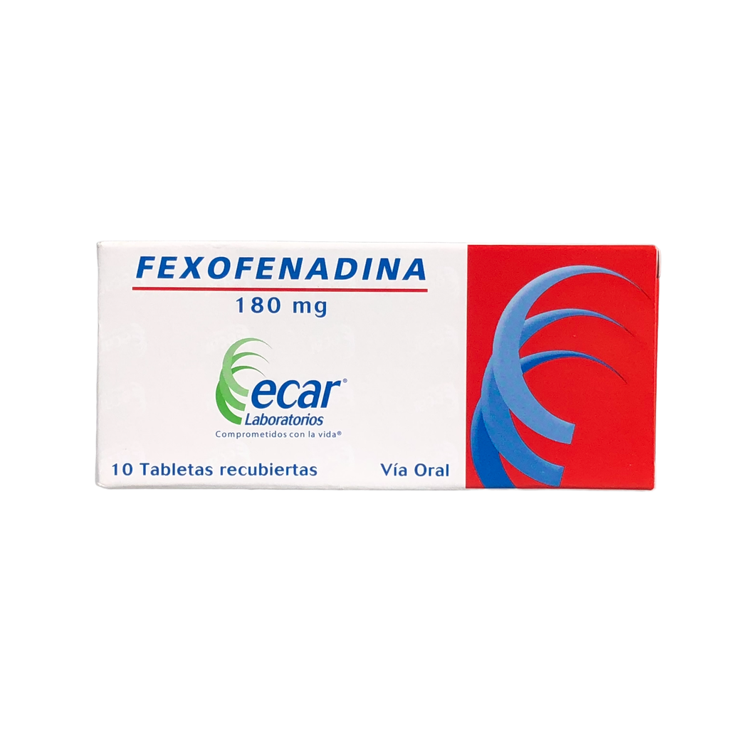 Fexofenadina 120 Mg Caja x 10 Tabletas (Ecar)