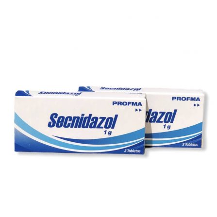 Secnidazol 1 G Caja x 2 Tabletas (Profma)