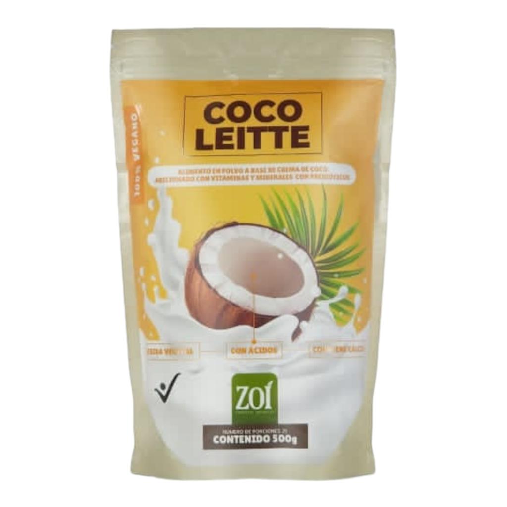 Leche de Coco Polvo Bolsa x 500 G Und (Zoi)