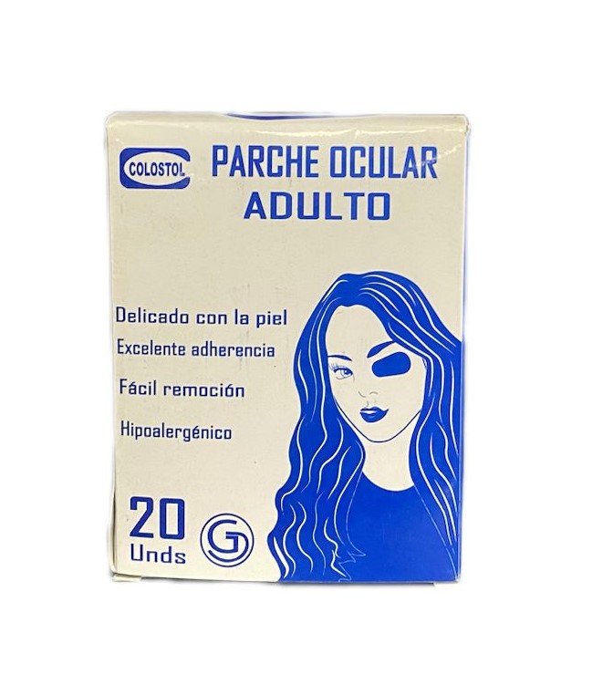 Aposito Ocular Color Piel Adultos Caja x 20 Unds (Impormedicas MV)