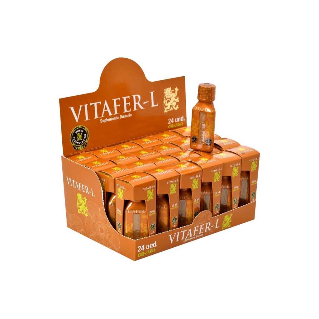 Vitafer-L (Multivitaminico) Jarabe Frasco x 20 Ml (Soy Salud)