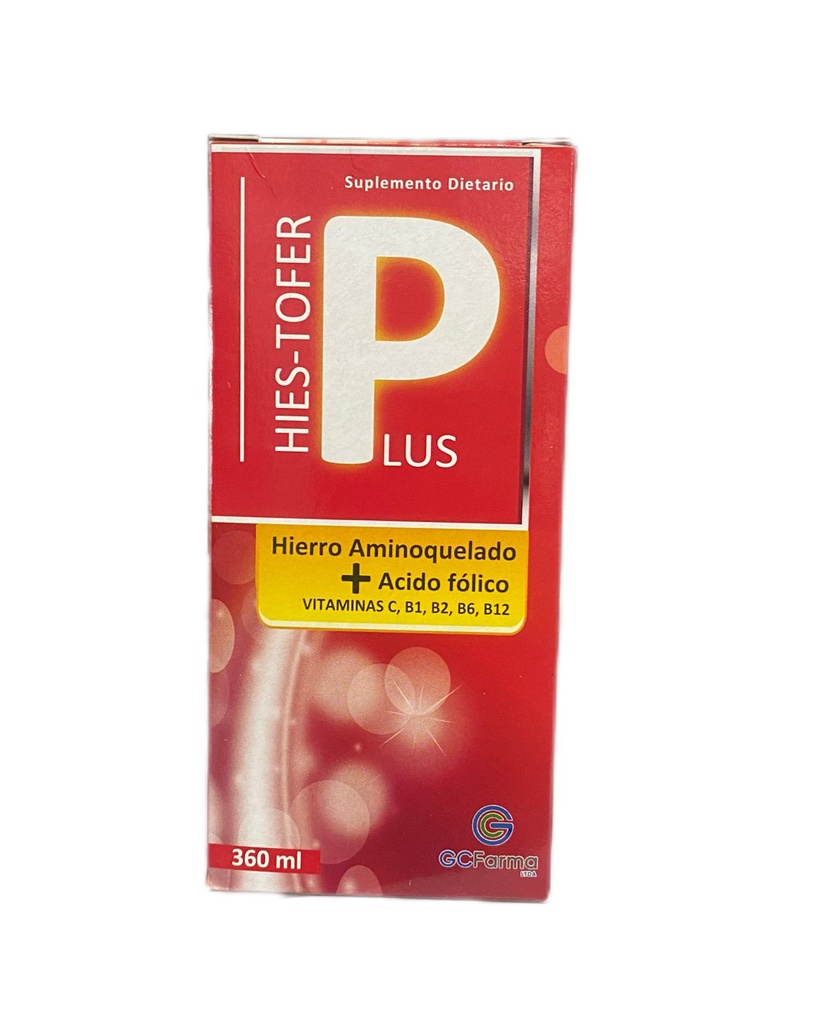 Hies-Tofer Plus (Multivitaminico) Jarabe Frasco x 360 Ml (GC-Pharma)