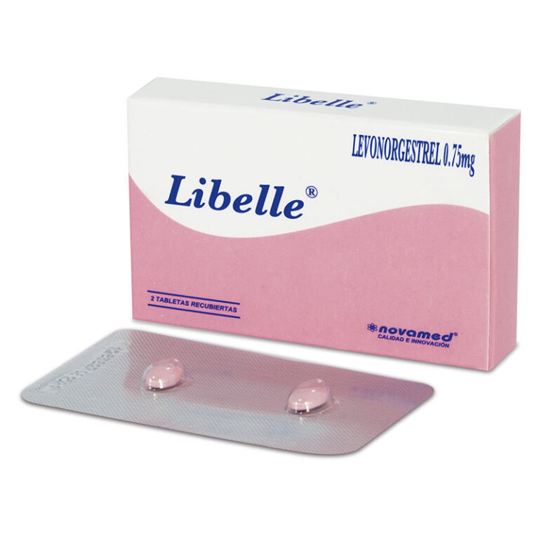 Libelle (Levonorgestrel) 0.75 Mg Caja x 2 Tabletas Und (Novamed)