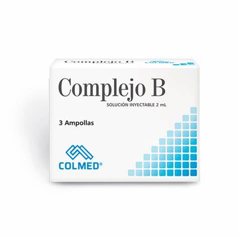 Complejo B 2 Solucion Inyectable Caja x 3 Ampollas x 2 Ml (Colmed)