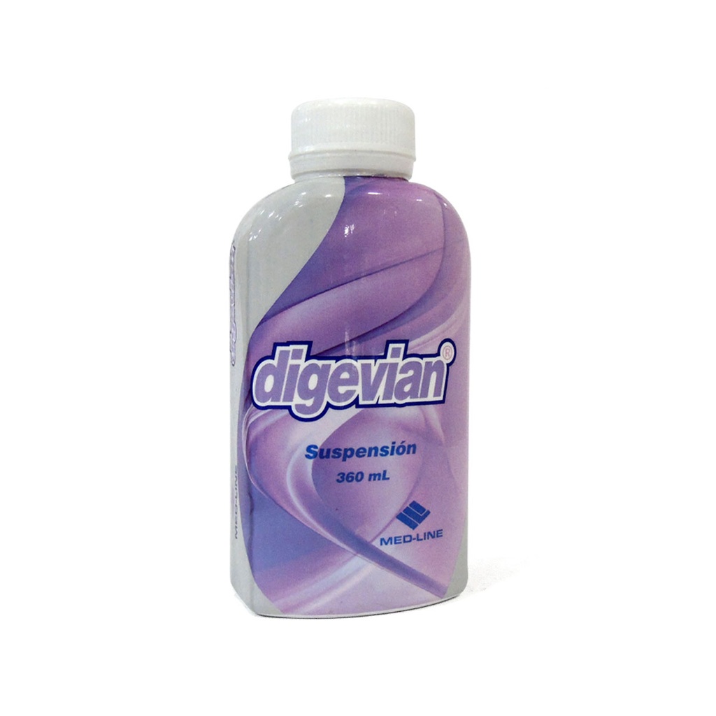 Digevian (Alginato+Bicarbonato de Sodio) Suspension Oral Frasco x 360 Ml (Med-Line)