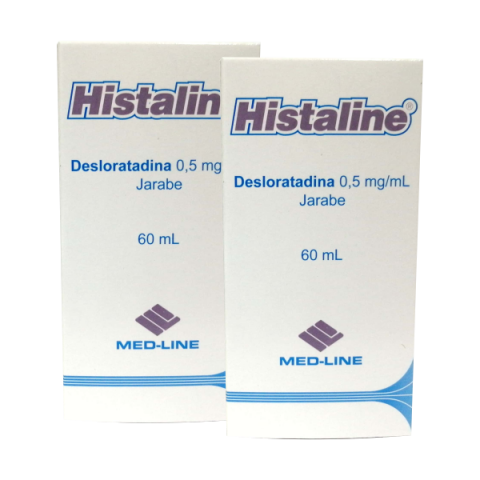 Histaline (Desloratadina) Jarabe Frasco x 60 Ml (Med-Line)