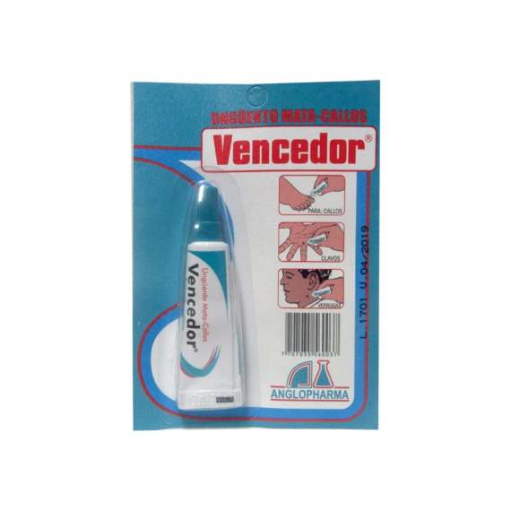 Mata-Callos Vencedor UnguentoTopico Tubo x 4 G Und (Anglopharma)