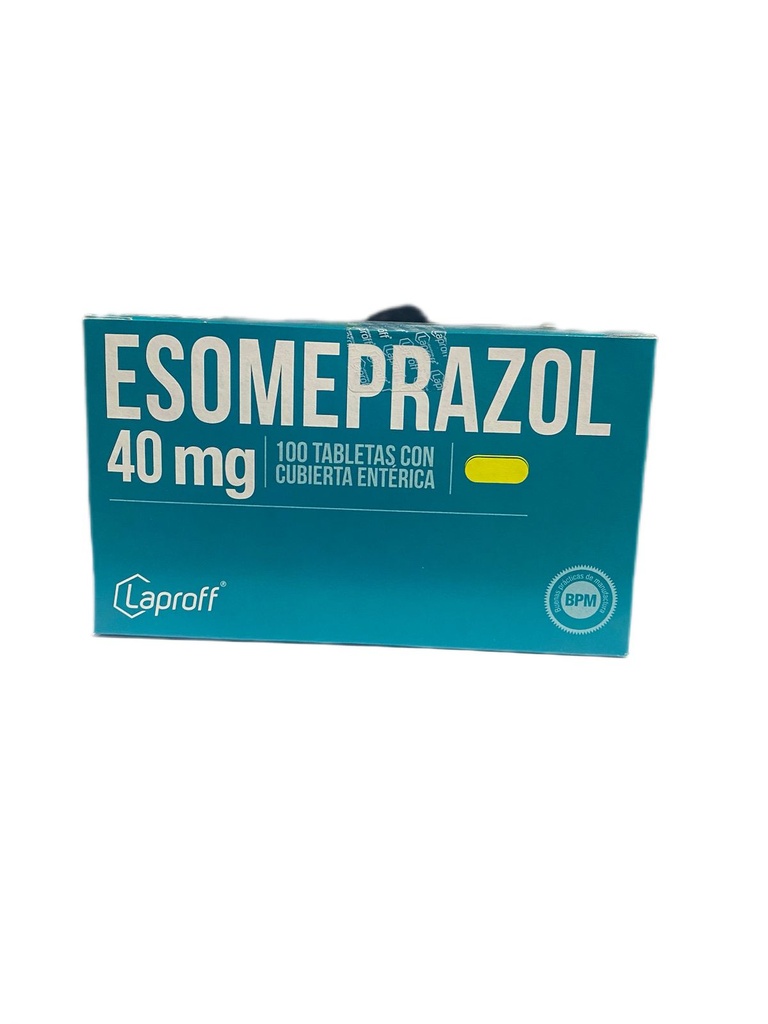 Esomeprazol 40mg Caja x 100 Tabletas (Laproff)