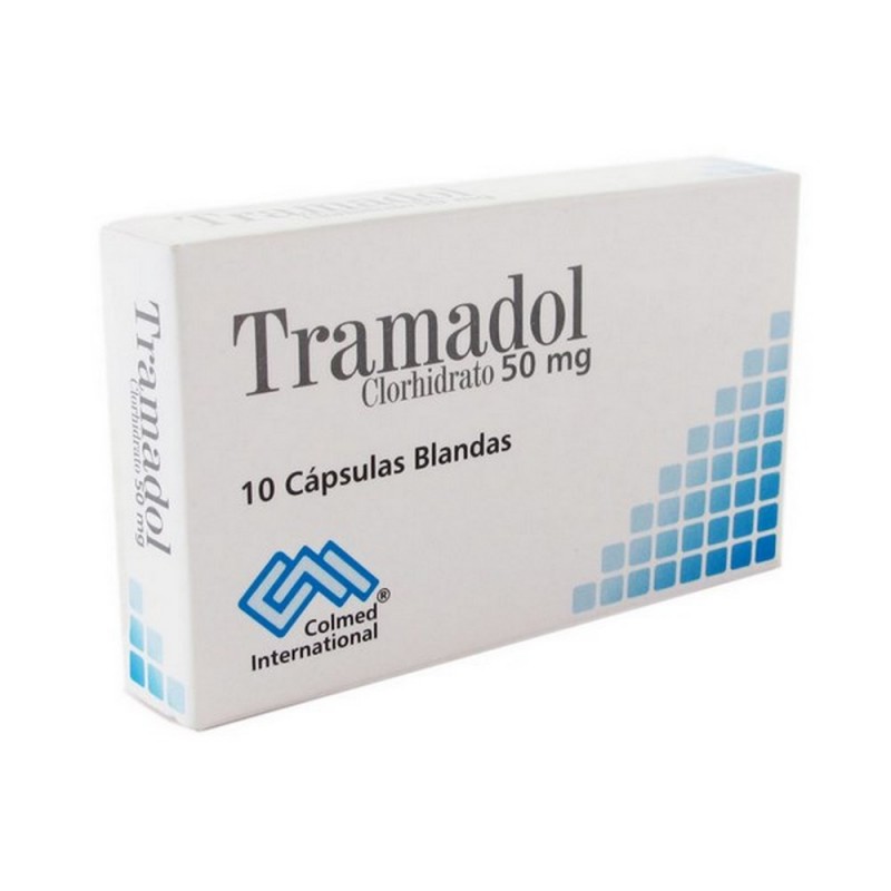 Tramadol 50 Mg Caja x 10 Capsulas (Colmed)