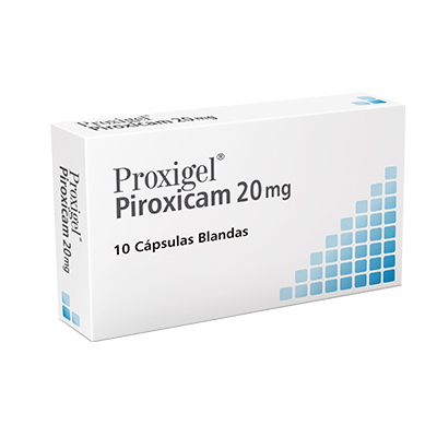 Proxigel (Piroxicam) 20 Mg Caja x 10 Capsulas (Eurofarma)