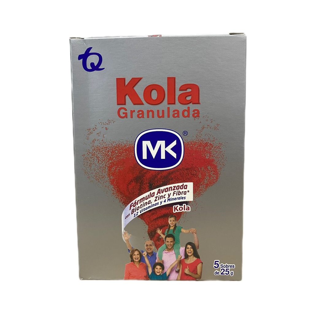 Kola Granulada Tradicional Caja x 5 Sobres x 25 G Und (Tecnoquimicas)