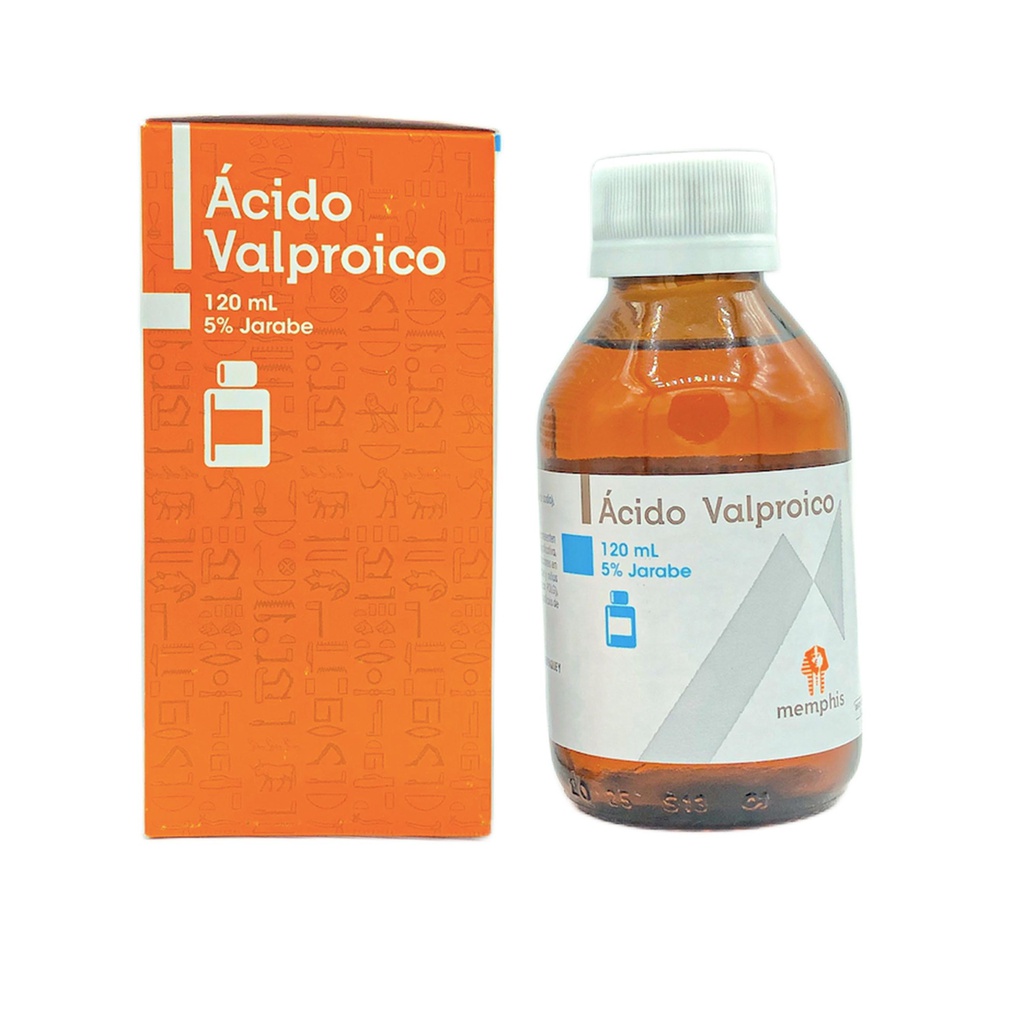 Acido Valproico 5% Jarabe Frasco x 120ml (Memphis)