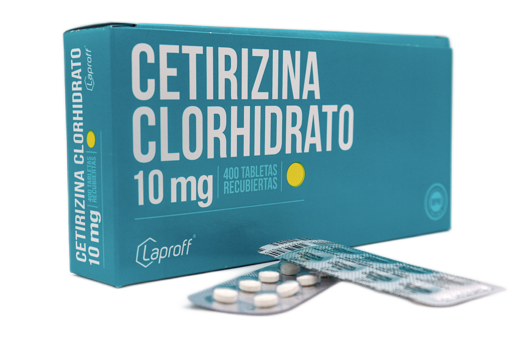 Cetirizina 10 Mg Caja x 400 Tabletas (Laproff)