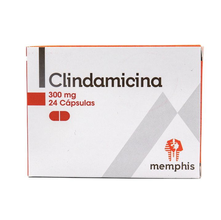 Clindamicina 300mg Capsulas Caja x 24 (Memphis)