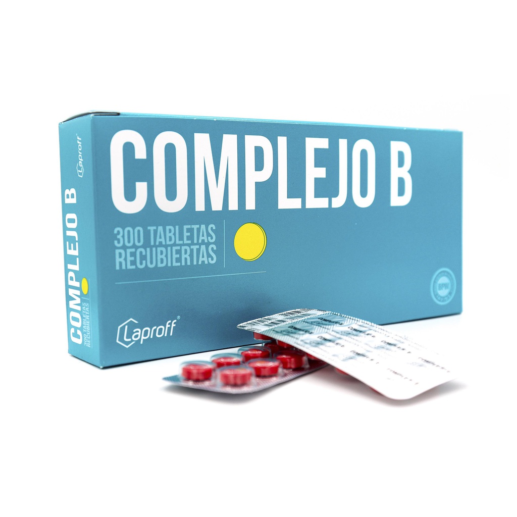 Complejo B Caja x 300 Tabletas (Laproff)