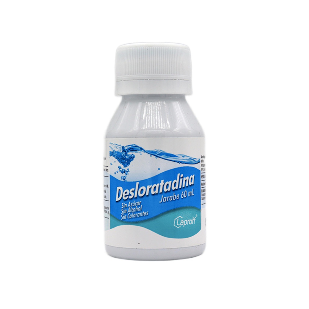 Desloratadina 0.5 Mg Jarabe Frasco x 60 Ml (Laproff)