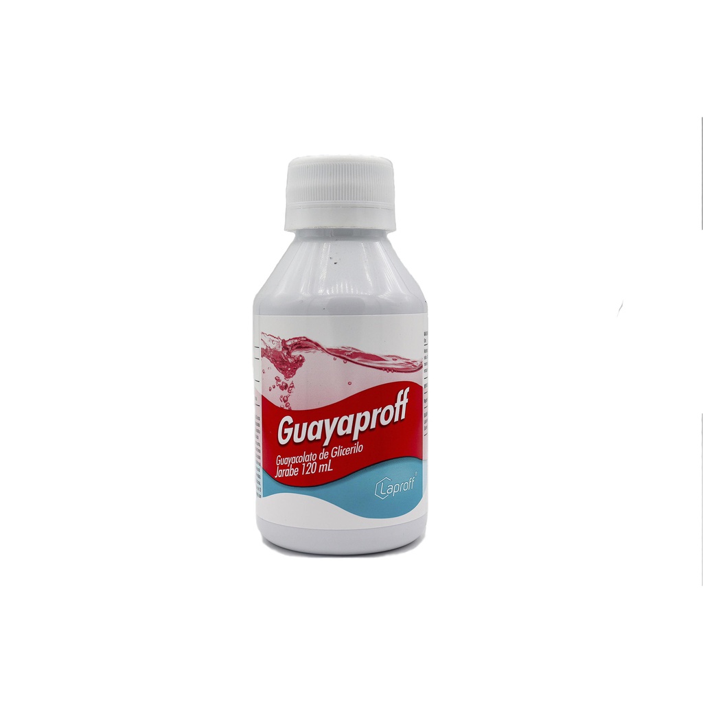 Guayaproff (Guayacolato De Glicerilo) Jarabe Frasco x 120ml (Laproff)