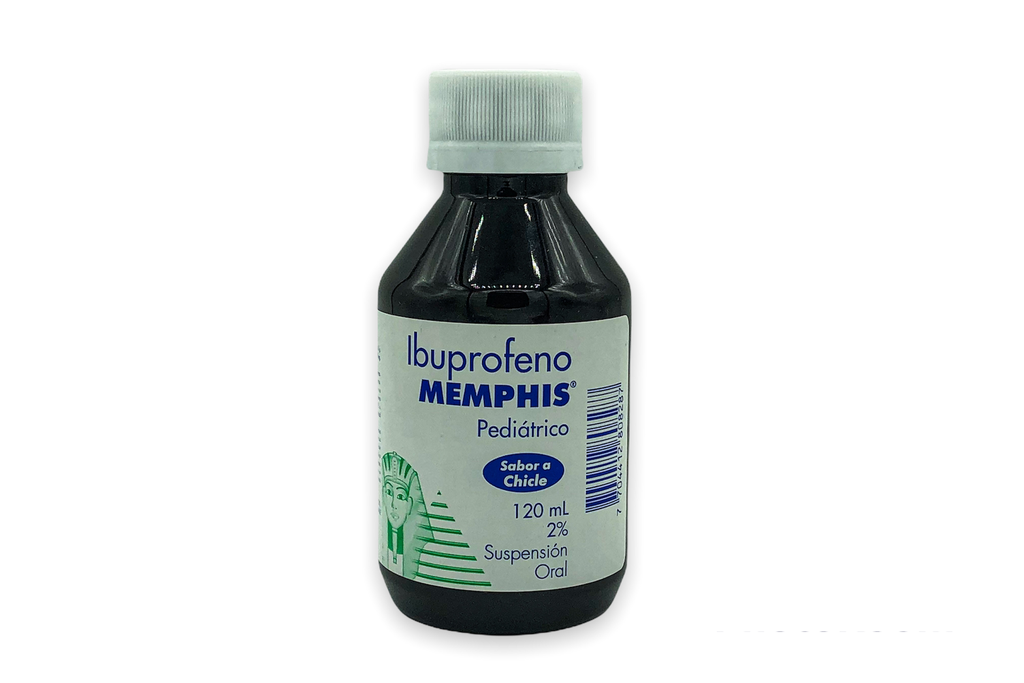 Ibuprofeno 2% Suspension  Frasco x 120ml (Memphis)