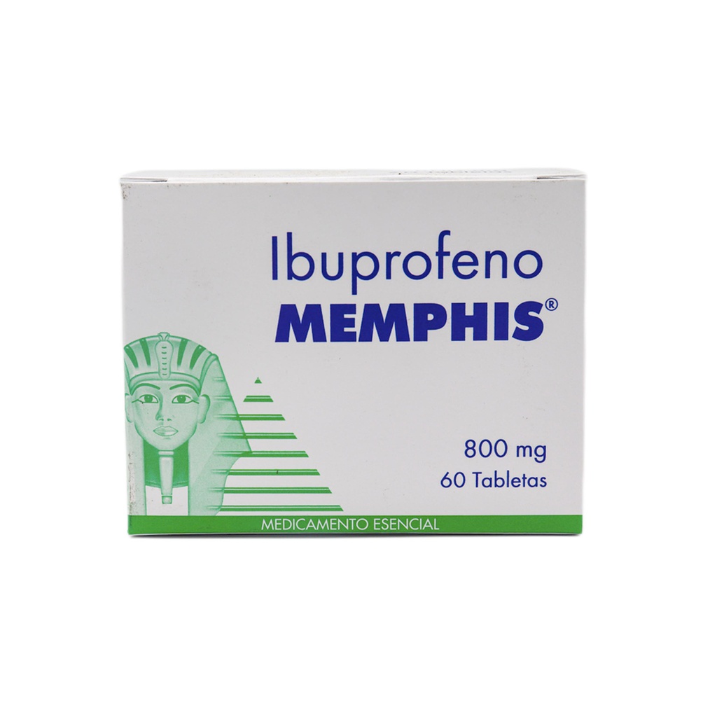 Ibuprofeno 800mg Tabletas Caja x 60 (Memphis)