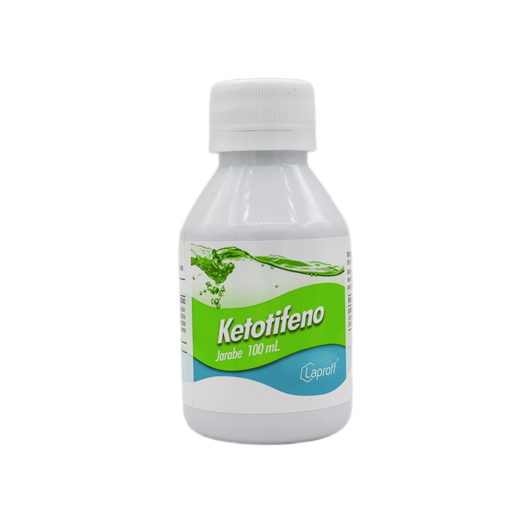 Ketotifeno 20 Mg Jarabe Frasco x 100 Ml (Laproff)