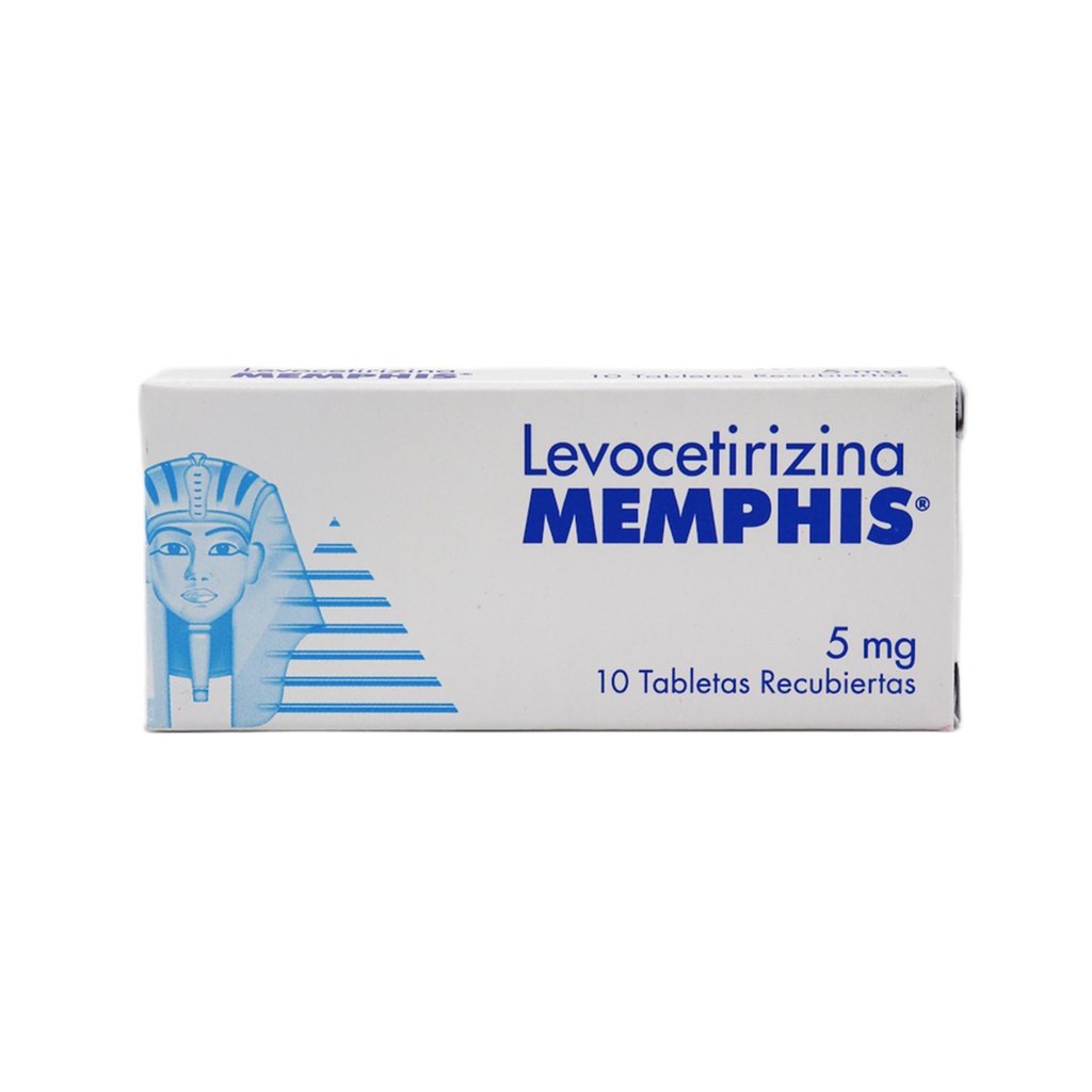 Levocetirizina 5mg Tabletas Caja x 10 (Memphis)