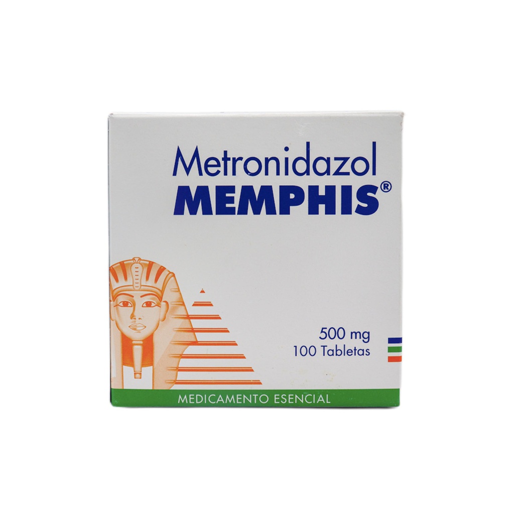 Metronidazol 500mg Tabletas Caja x 100 (Memphis)