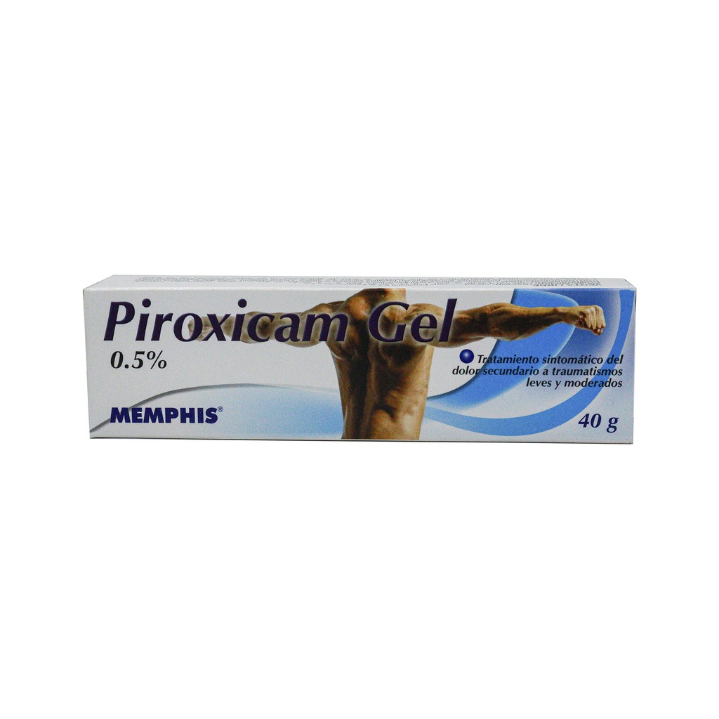 Piroxicam 0.5% Gel Tubo x 40 g (Memphis)