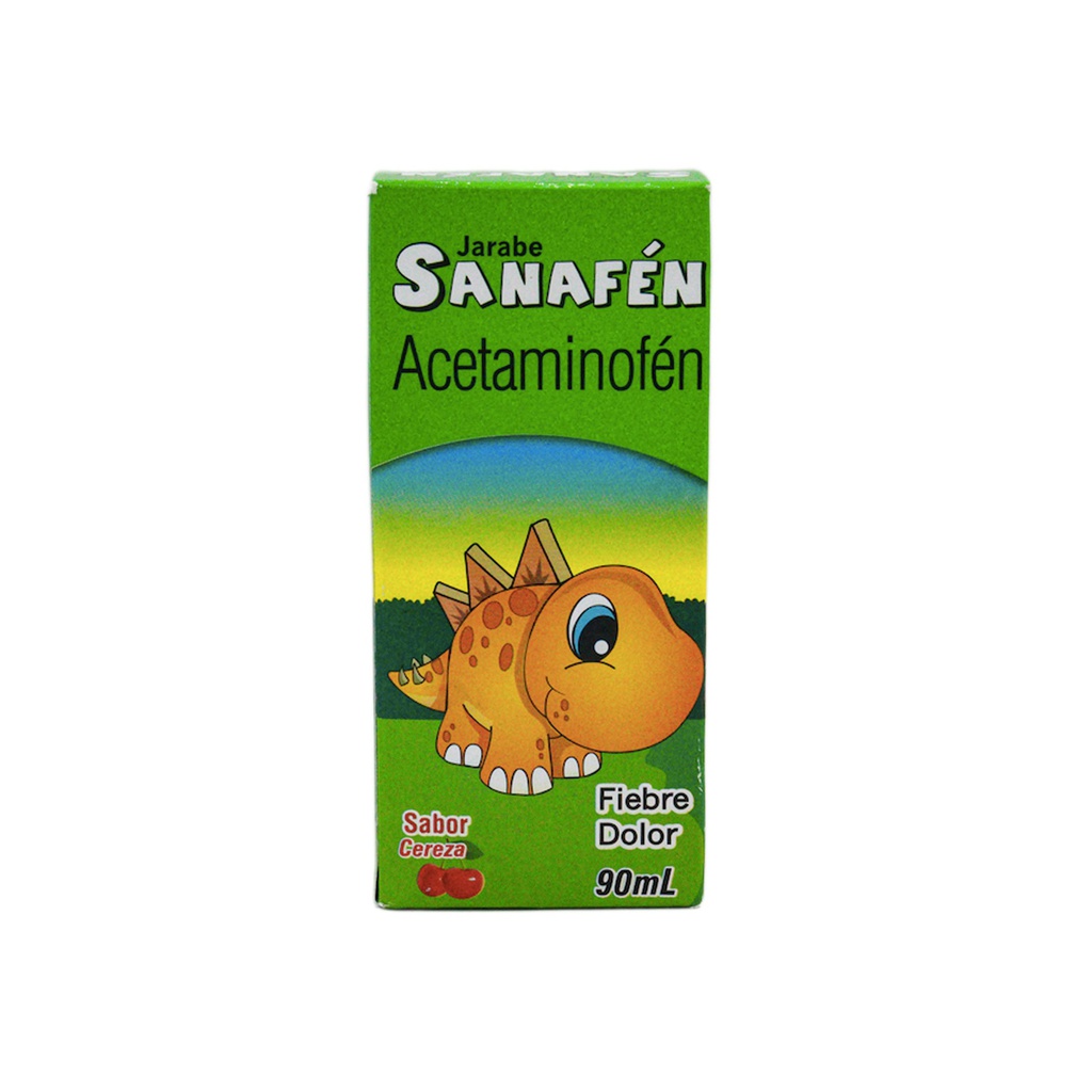 Sanafen (Acetaminofen) 150 Mg Jarabe Frasco x 90 Ml (Lebriut)