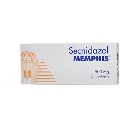 Secnidazol 500 Mg Caja x 4 Tabletas (Memphis)