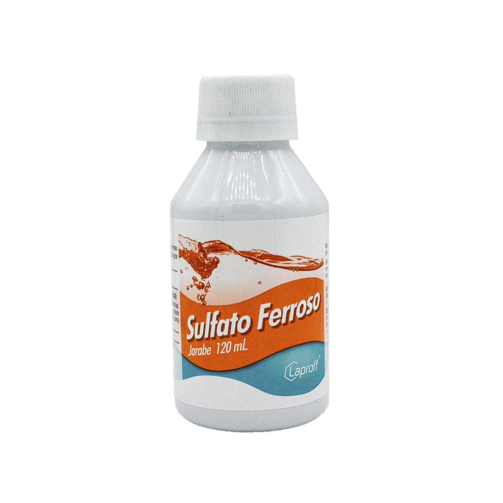 Sulfato Ferroso 600 Mg/15 Ml Jarabe Frasco x 120 Ml (Laproff)