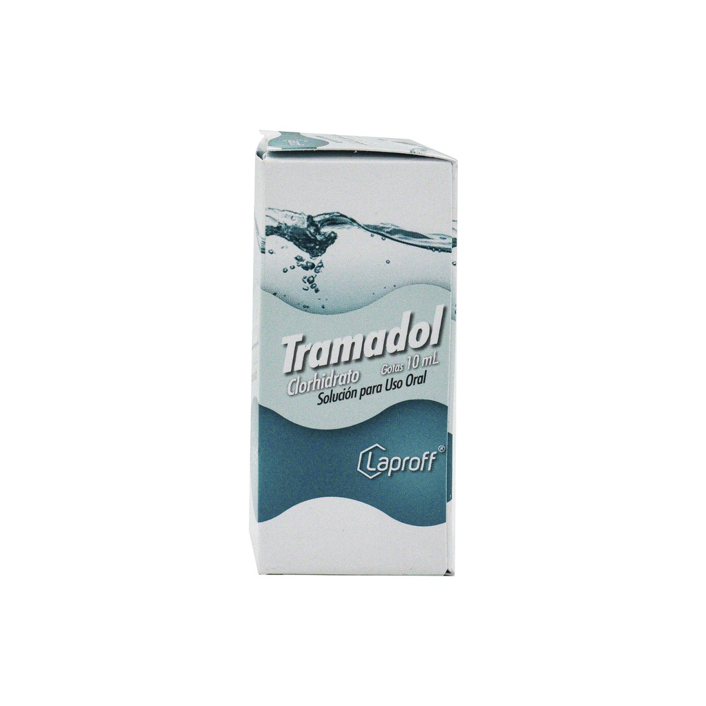 Tramadol 100mg/1ml Gotas Oral Frasco x 10ml (Laproff)