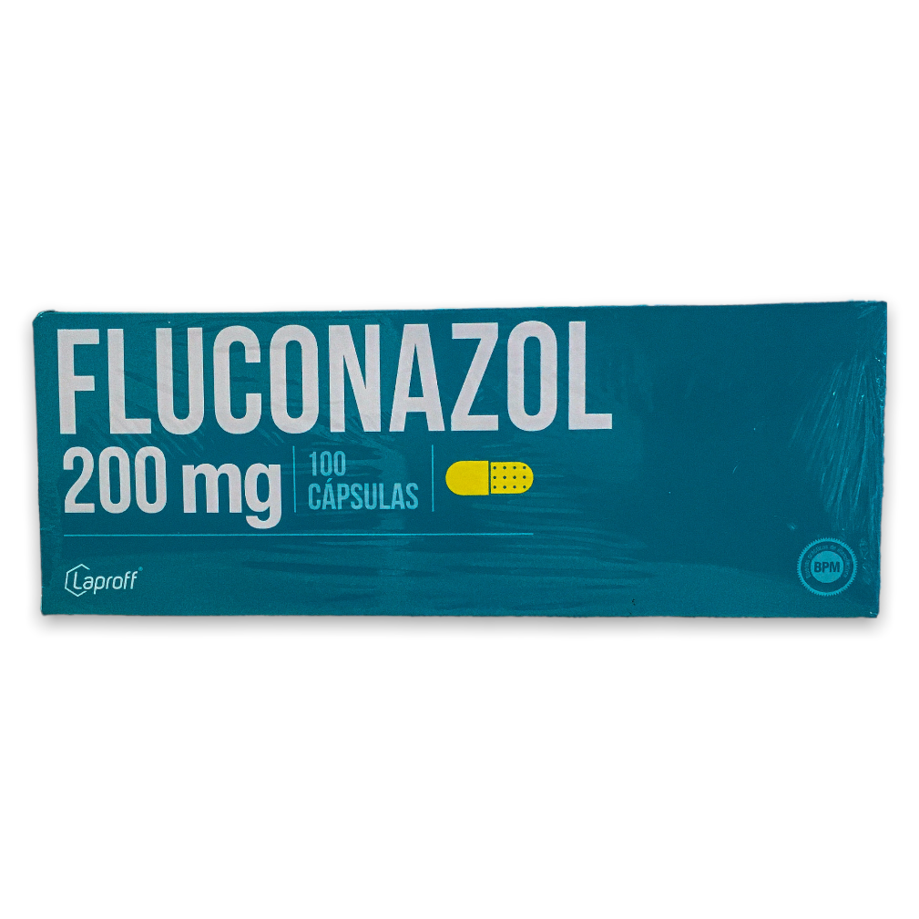 Fluconazol 200mg Caja x 100 Capsulas (Laproff)