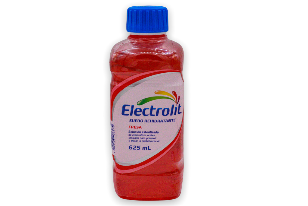 Electrolit Solucion Oral Fresa Frasco x 625ml (Pisa)