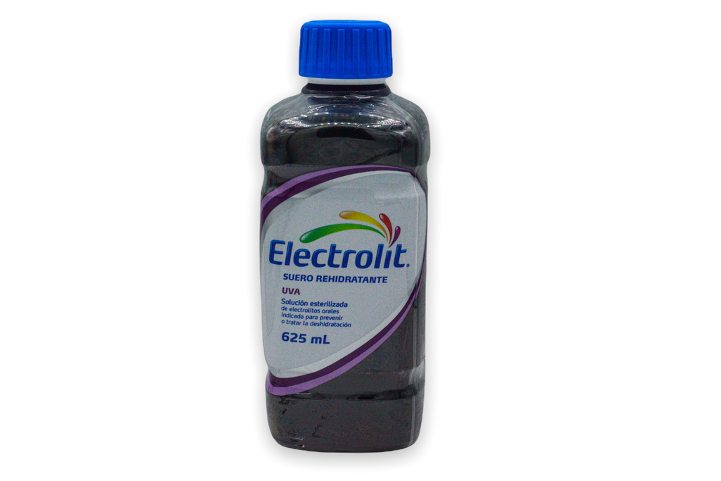 Electrolit Solucion Oral Uva Frasco x 625ml (Pisa)