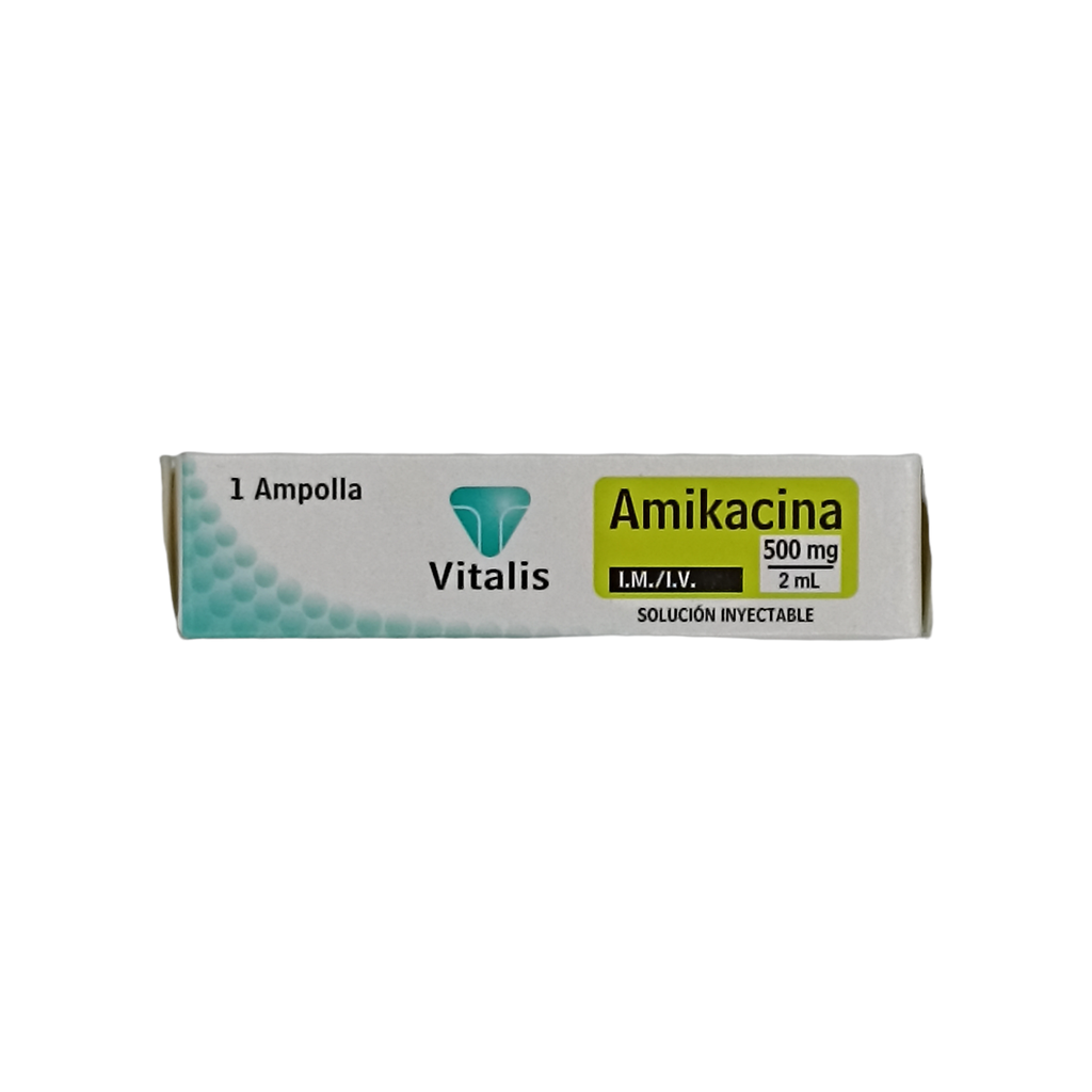 Amikacina 500mg Ampolla Caja x 1(Vitalis)