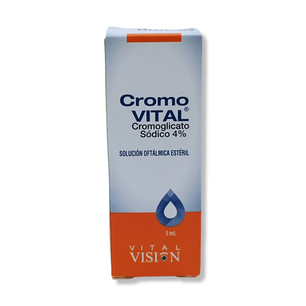 CROMOVITAL Cromoglicato 4% Gotas Oftalmica Frasco x 5 Ml (vitalis)