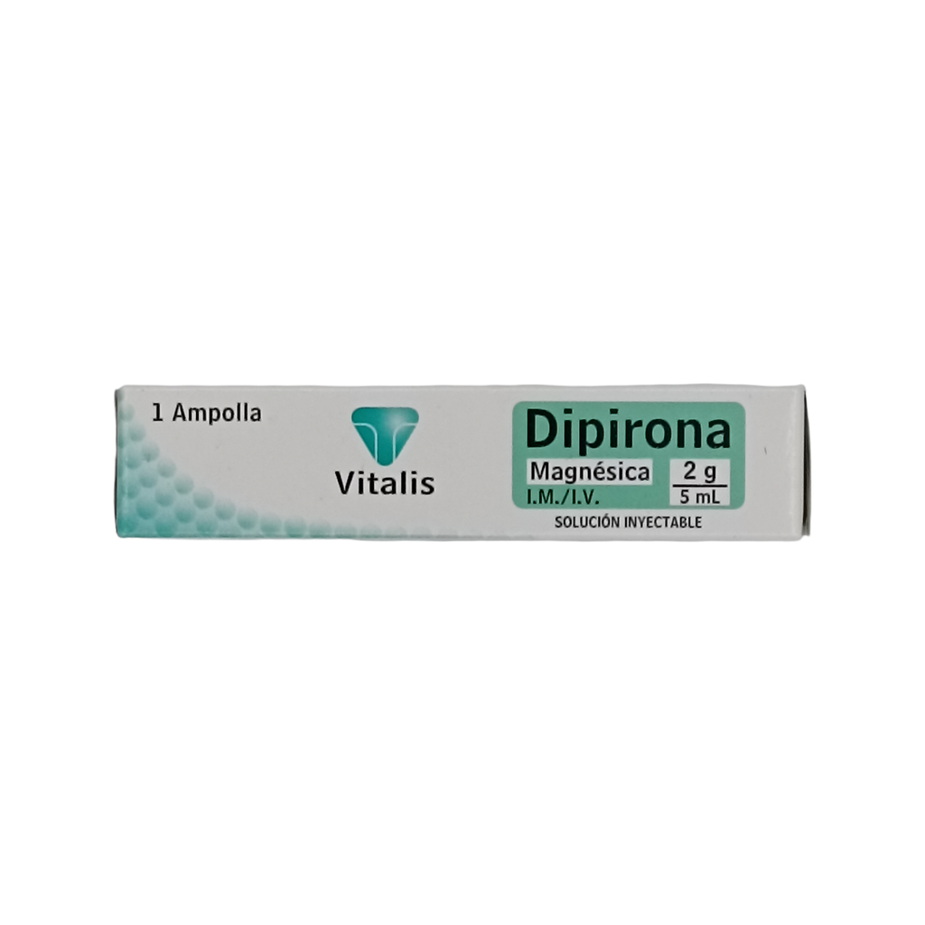 Dipirona Magnesica 2g Ampolla Caja x 1 (vitalis)