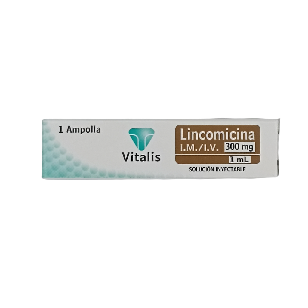 Lincomicina 300mg Ampolla Caja x 1 (vitalis)