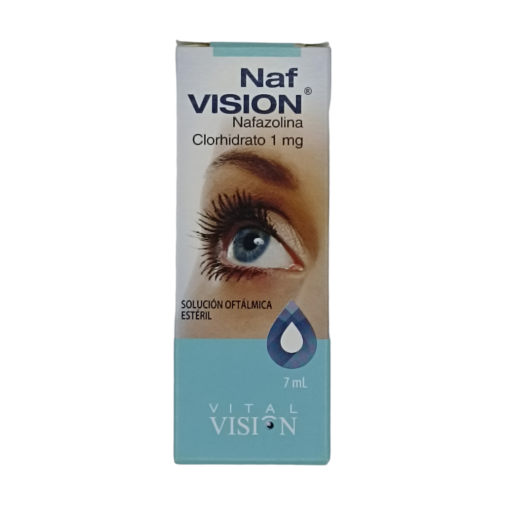 Naf Vision (Nafazolina) 1mg Gotas Oftalmicas x 7ml (vitalis)