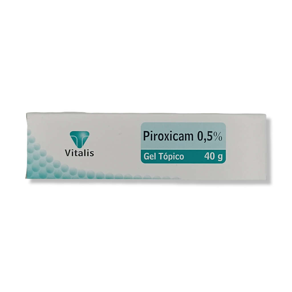 Piroxicam 0.5% Gel Tubo x 40 G (vitalis)