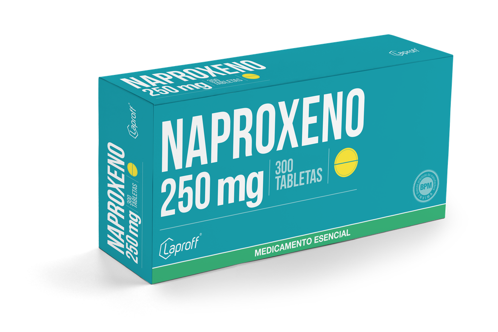 Naproxeno 250 Mg Caja x 300 Tabletas (Laproff)