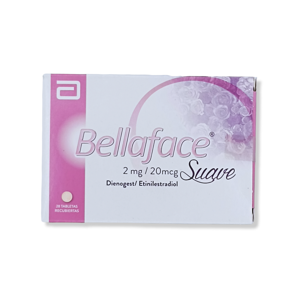 Bellaface Suave (Dienogest+etinilestradiol) Caja x 28 Tabletas (Lafrancol)