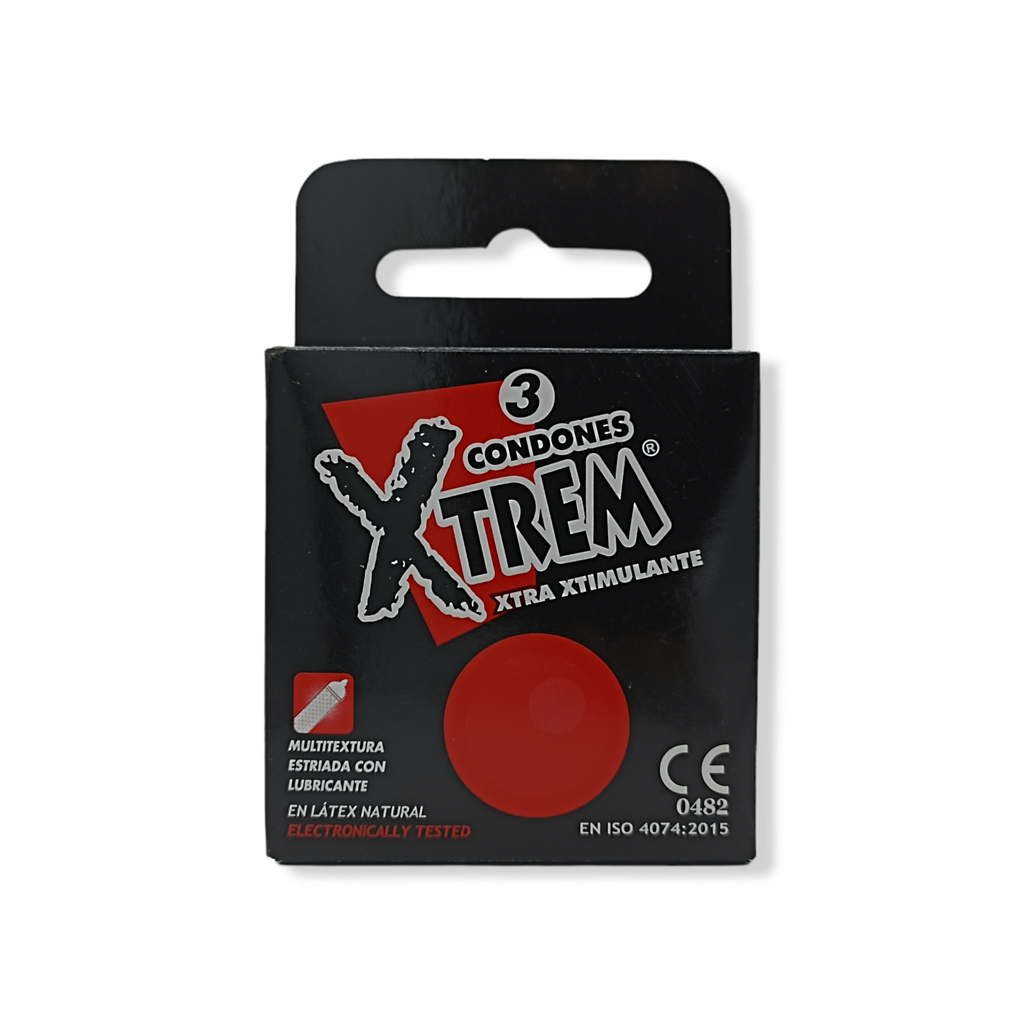 Condon Xtrem Xtra Xtimulante Caja x 3 unidades (Bcn)